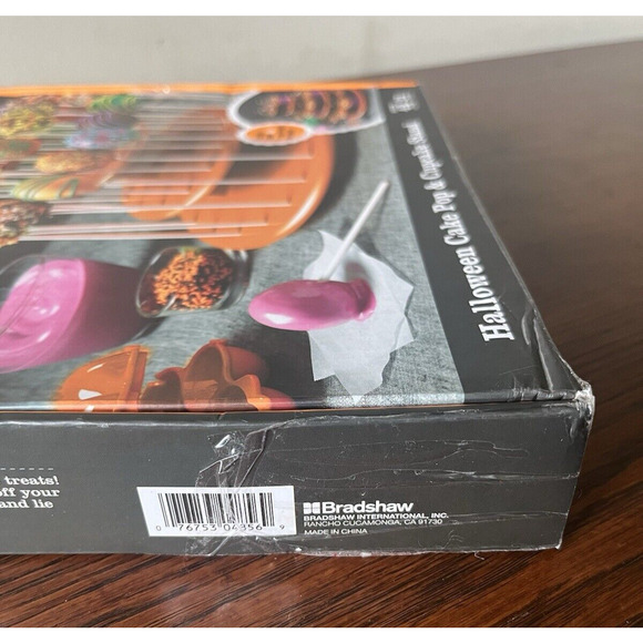 Cake Pop & Cupcake Stand Orange Sweet Creations Open Box Parts Sealed Party - Picture 4 of 4